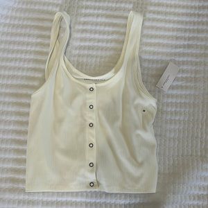 American Eagle M Tank top Cream